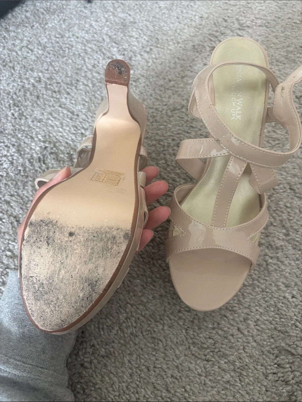 Benjamin walk nude pageant heels